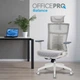 Кресло компьютерное офисное эргономичное Officepro Balance OC620-W-LG-LG White/Light Gray - изображение 13