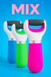 Пемза роликова пилка для ніг з двома роликами електрична для п'ят BRS Pink MIX - зображення 2
