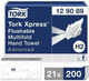 Ręczniki papierowe Tork Xpress Flushable Multifold 200 stz × 21 opakowanie (7322540828511) - obraz 2