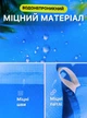 Коврик плед для пляжа и пикника водонепроницаемый покрывало подстилка на природу непромокаемая складная 140х150 см синий - изображение 5