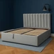 Кровать двуспальная Smart Tramonto Premium 160х200 см подъемный механизм Lili 94 серая (334100112-94) - изображение 2