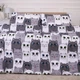 Комплект постельного белья Mirson Семейный 2 x 143 x 210 см 17-0635 Кот Батон Серый Ranforce&nbsp;Elite (2200009376429) - изображение 1
