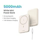 Магнітний Magsafe Павербанк Ugreen PB560 5000 mAh 15Вт з бездротовою магнітною зарядкою для iPhone15/15 Pro/15 Pro Max, iPhone 14/13/12 Series Бежевий - зображення 8