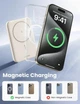 Магнітний Magsafe Павербанк Ugreen PB560 5000 mAh 15Вт з бездротовою магнітною зарядкою для iPhone15/15 Pro/15 Pro Max, iPhone 14/13/12 Series Бежевий - зображення 13