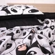 Комплект постельного белья Mirson Двуспальный 175х210 см 17-4850 Panda Ranforce Elite (2200009584961) - изображение 4