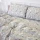 Комплект постельного белья Mirson Двуспальный 175х210 см 17-0660 Gray Sky Бязь (2200009620317) - изображение 2