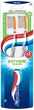 Набір зубних щіток, середньої жорсткості "Extreme Clean", сіра + рожева - Aquafresh Medium 2шт (986443-72693) - зображення 1