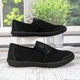 Мокасини чоловічі Dago Style чорні текстильні сітка 42р (27,5 см) 3243-3 - зображення 2