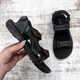 Сандалі чоловічі спортивного типу ClubShoes чорні шкіряні на липучках 43р (28 см) 3958 - зображення 8