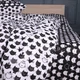 Комплект постельного белья MirSon Семейный 2x143x210 см 17-0673 Monochrome Meows Ranforce Elite (2200010185072) - изображение 6