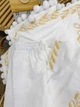 Крестильный набор для мальчика Family Tradition велюровая махра муслин с вышивкой белый Матерь Божия спаси и сохрани - изображение 7