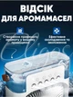 Мини кондиционер вентилятор увлажнитель воздуха ночник настольный Smart от USB портативный с резервуаром таймер 3 скорости 7 цветов 600 мл белый - изображение 2