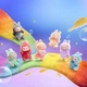 Детская игрушка сюрприз реплика Лабубу Labubu Energy Series V3 плюшевая, брелок для ключей сумки портфеля для детей и взрослых 17 см (случайный цвет) - изображение 3