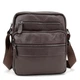 Мужская кожаная сумка через плечо Tiding Bag M56-9981C коричневая - изображение 3