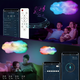 Подвесная LED лампа светильник ночник облако с RGB подсветкой работой от USB пультом подключением по Bluetooth (480432-Prob) - изображение 4
