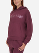 Худи женское Calvin Klein 363628384 XL Бордовое( 1159834981) - изображение 5