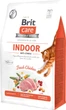 Сухий корм для кішок живуть у приміщенні Brit Care Cat GF Indoor Anti-stress з куркою 400 г (8595602540860)A - изображение 4