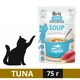 Вологий корм Brit Care Soup для котів суп з тунцем 75 г (8595602569205)A - зображення 1