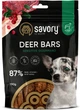 Ласощі для собак Джерки Savory Bars With Venison батончики з олениною 100 г (4820261921120)A - зображення 1
