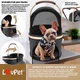 Коляска для собак LovPet - Pet Buggy 3in1, Black/Champagne - изображение 5