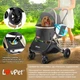Коляска для собак LovPet - Pet Buggy 3in1, Black/Champagne - изображение 6