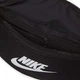 Поясная сумка-бананка Найк Heritage Sack Waistpack Fanny Pack, черная - изображение 5
