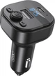 FM-трансмітер XO BCC18 USB-A OTG/USB-C Black (BCC18.black) - зображення 1