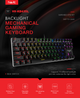 Клавиатура игровая механическая проводная USB с подсветкой 87 клавиш HAVIT HV-KB435L-LED Синие свитчи - изображение 13