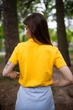 Футболка-поло для дівчинки (підліткова) Носи своє 134 Жовтий (p-14621-165658) - зображення 5