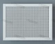 Экран декоративная решетка на батарею отопления R120-F120 Белый - изображение 2