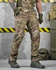 Тактичний літній еластичний костюм 3 в 1 вітровка, штани, футболка Combat Force Multicam M - зображення 7