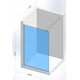 Стінка скляна для душу із тримачем 200x120см DEVIT Walk-In Style New скло прозоре 8мм DSN120200 - зображення 3