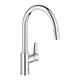 Cмеситель для кухни с выдвижной лейкой GROHE BauEdge хром латунь 30536000 - изображение 1