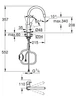 Cмеситель для кухни с выдвижной лейкой GROHE BauEdge хром латунь 30536000 - изображение 8