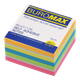 Стікери BUROMAX 75*75 450арк 2317-98 5 кольорів неон.+ білий (12) /BM.2317-98/ - зображення 1