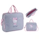 Шкільна текстильна сумка Kite Hello Kitty A4 27х34х7 см 1 відділення Сіра (HK25-589-1) - зображення 1