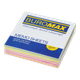 Папір для нотаток кольор. BUROMAX 9*9*2см, до 220 арк. скл. ЛЮКС "ЗЕБРА" NEON 2258 (132) /BM.2258/ - зображення 1