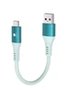 Кабель CONMDEX USB A to USB-C 15Вт, USB 3.1 Gen2, 10Gbps, 0.6м, green - изображение 1