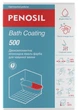2-компонентная эпоксидная эмаль-краска Penosil для чугунной ванны Bath Coating 960 г Белая (Y0335) - изображение 1