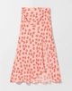 Спідниця Bershka персиковий в візерунки KQJPP670 S - изображение 5