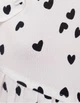 Топ Bershka білий в візерунки ZWWAT047 XS - изображение 5