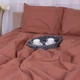 Комплект постельного белья MirSon Бязь Premium Chocolate Perla 160х220 (2200001477346) - изображение 3