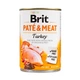 Brit Pate & Meat Dog Turkey влажный корм с индейкой для взрослых собак 400 гр - изображение 1