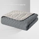 Покрывало IDEIA - Warmis Sei Design двустороннее графит/св.серый 220*240 - изображение 3