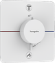 Смеситель скрытого монтажа по термостату HANSGROHE SHOWER SELECT COMFORT Q 15583700, белый матовый - изображение 1