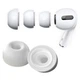Комплект амбушюр для AirPods Pro 1-2, 4шт (XS, S, M, L), силикон, White - изображение 3