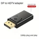 Адаптер DP M to HDMI F, 4K 30Hz, 2K 60Hz, FHD 120Hz, 50x25mm, black, DMHF4P5K - изображение 3