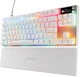 Клавиатура проводная SteelSeries Apex Pro TKL Gen 3 UA&nbsp;HyperMagnetic OmniPoint 3.0 OLED USB White (SS64898) - изображение 4