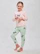 Детская пижама для девочки Smil 104539 110 см Бледно-розовая (4824039328319) - изображение 1