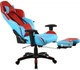 Крісло геймерське Barsky Spiderman Blue/Red (SD-28) - зображення 6